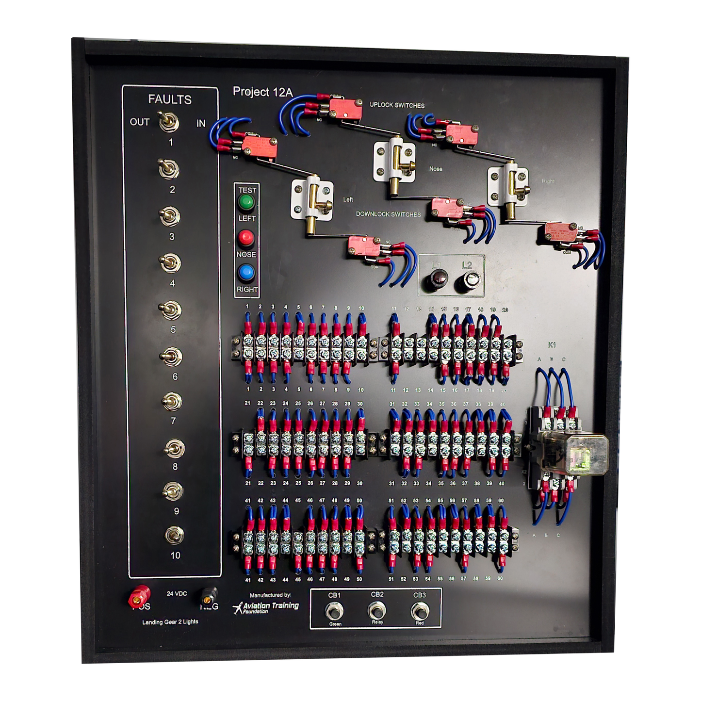 Board 12 - TS Landing Gear Position two light system