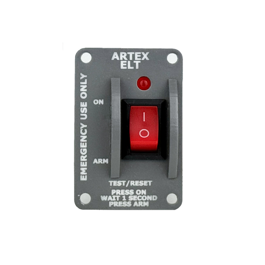 Flight Simulator ELT Switch & Plate