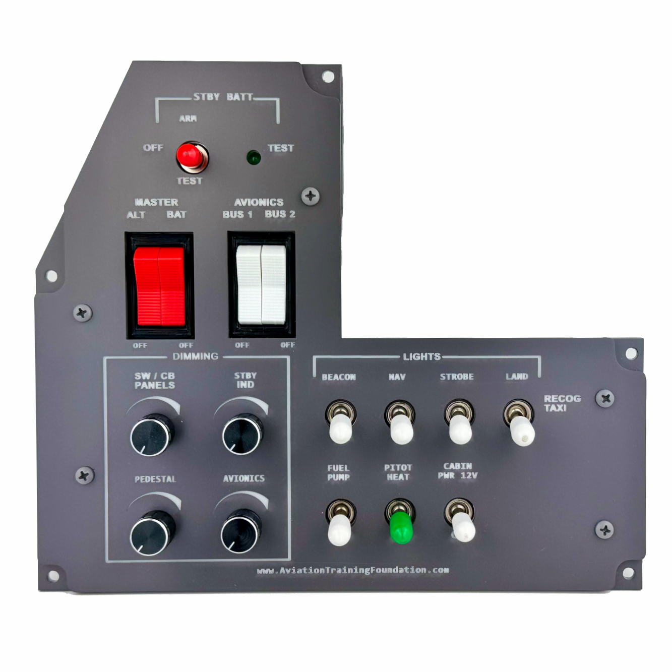 Flight Simulator G1000 Switch Panel for Cessna 172