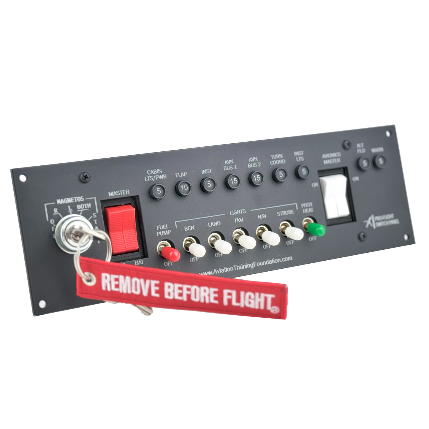 Flight Simulator Switch Panel for Cessna 172 & 182