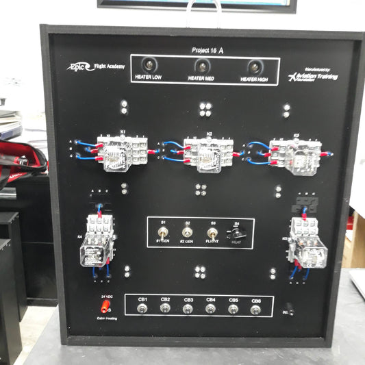 Board 17 - WR Cabin Heating System (with rotary switch)