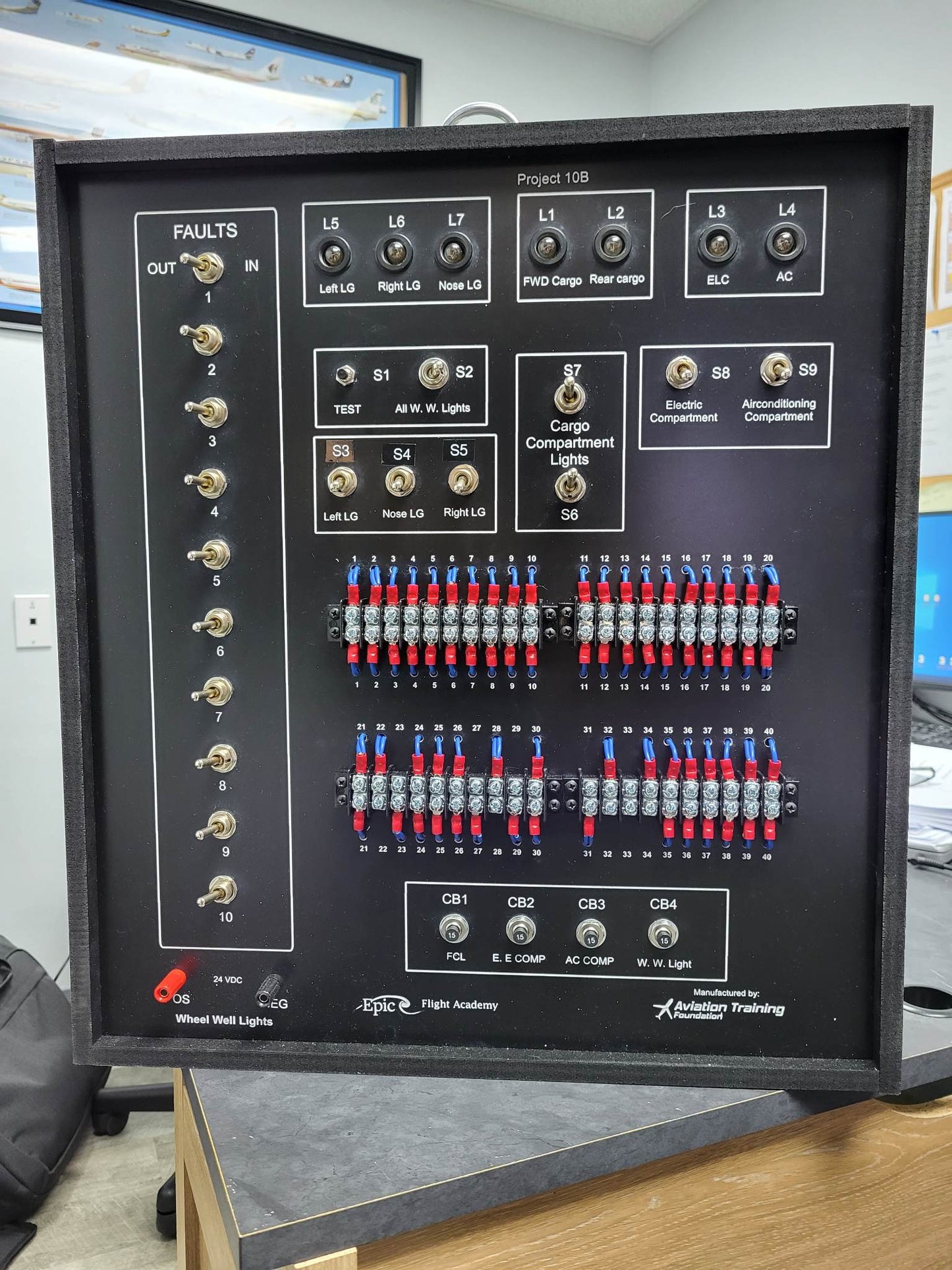 Board 9 - TS Wheel Well and Compartment Lighting System