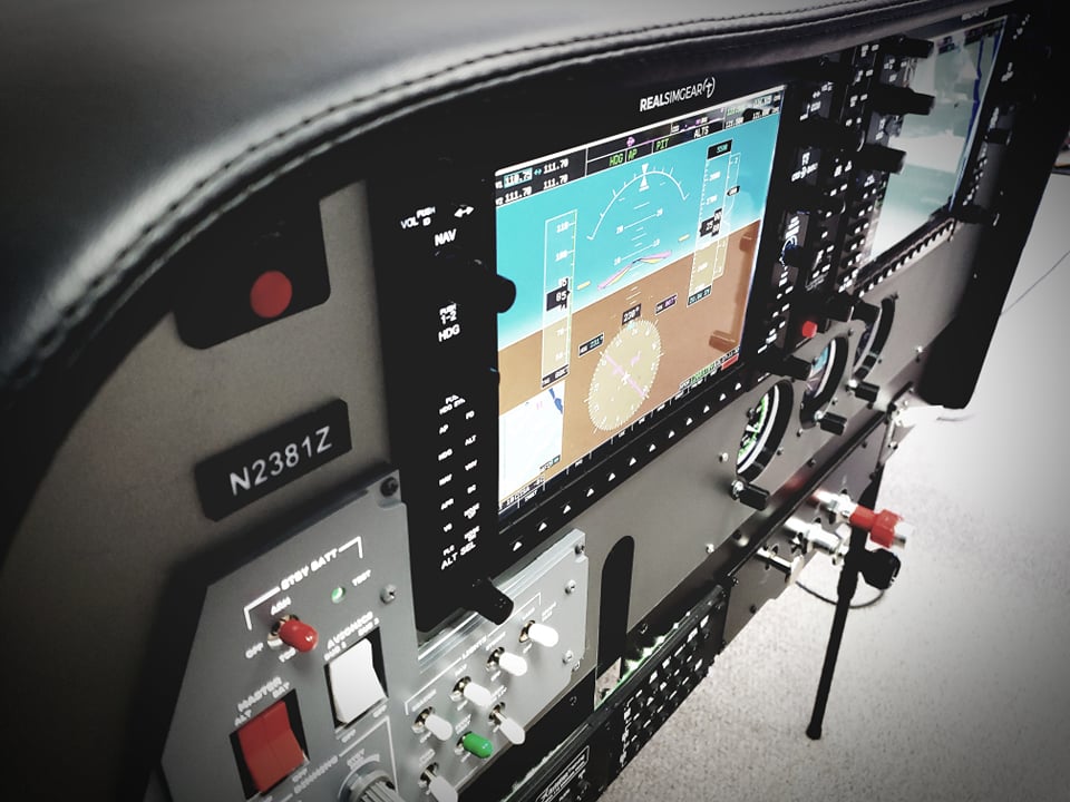 Cessna 172 Desktop Mounted Simulator Aviation Training Foundation